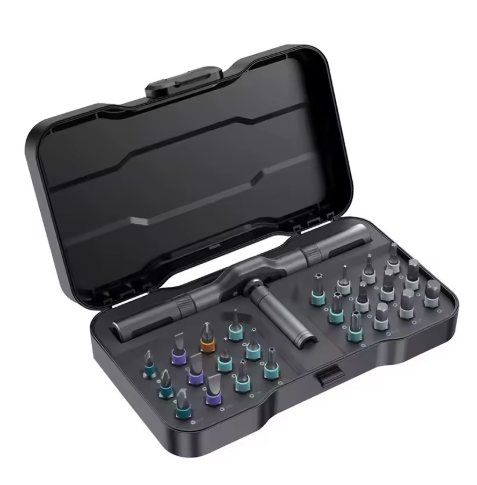 Set di Cacciaviti Magnetici 24 in 1 con Cricchetto – Kit Professionale per Riparazioni di Precisione