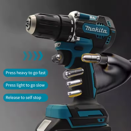 Trapano Avvitatore Elettrico Senza Spazzole 18V – Potente, Ricaricabile e con Luce LED Integrata