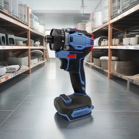 Trapano Avvitatore Elettrico Senza Spazzole 18V – Doppia Velocità con Luce LED e Design Compatto