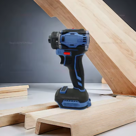 Trapano Avvitatore Elettrico Senza Spazzole 18V – Doppia Velocità con Luce LED e Design Compatto